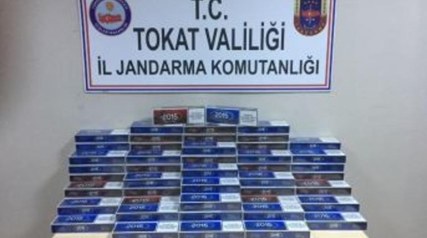 Sigara Kaçakçısı, Jandarmaya Yakalandı