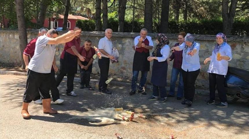 Isparta&rsquo;da İ&ccedil;ecekli Abd Protestosu