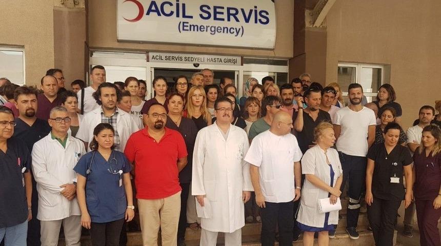 Acil Servis Doktorunun Darp Edilmesine Tepki