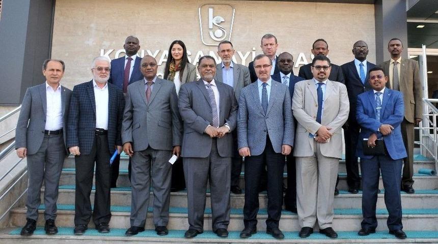 Başkan K&uuml;t&uuml;kc&uuml;, Sudanlı İş Adamlarını Konya&rsquo;ya Davet Etti