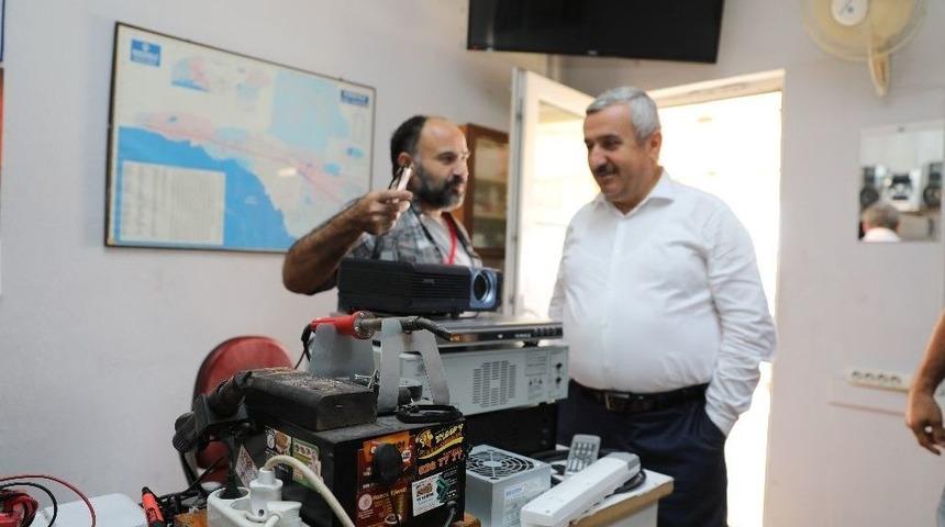 K&ouml;rfez&rsquo;de Elektronik Atıklar Geri D&ouml;n&uuml;ş&uuml;me Kazandırılıyor