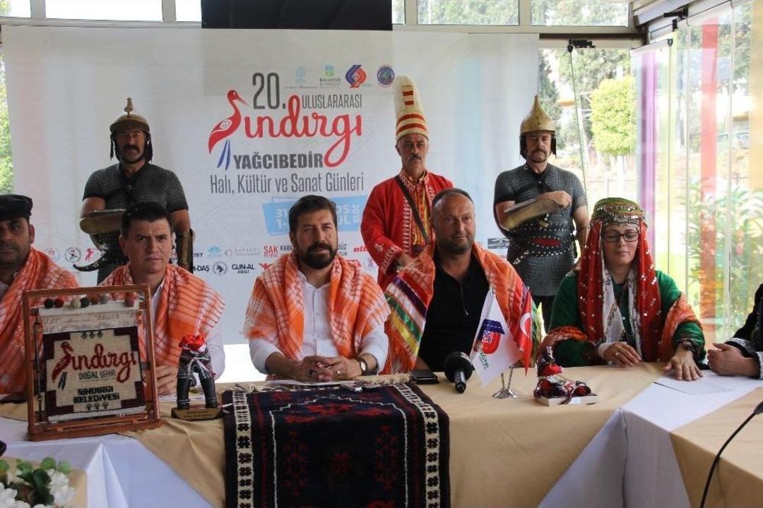 20. Sındırgı Yağcıbedir Halı, K&uuml;lt&uuml;r Ve Sanat Festivali Başlıyor