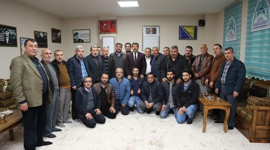 Ekinci G&uuml;mr&uuml;khan Esnafıyla Bir Araya Geldi