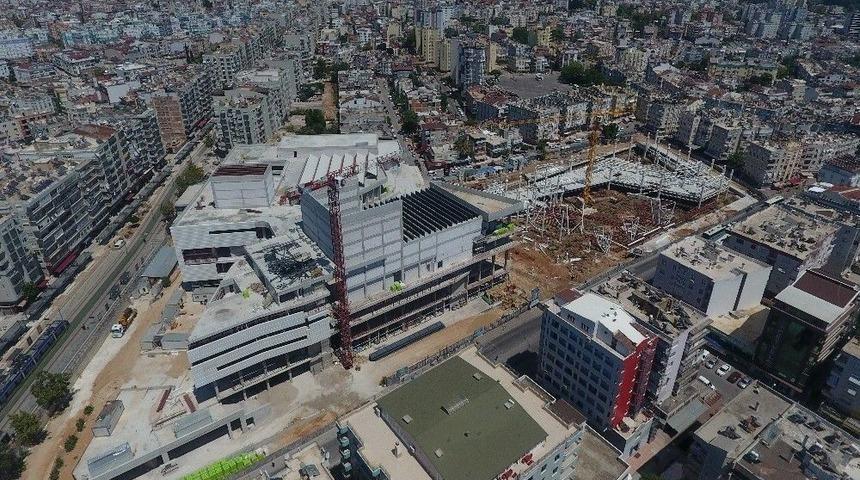 Doğu Garajı K&uuml;lt&uuml;r Merkezi Projesi&rsquo;nde Kaba İnşaat Bitti