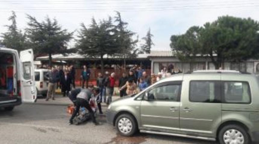 &Ccedil;aycuma&rsquo;da Trafik Kazası: 1 Yaralı