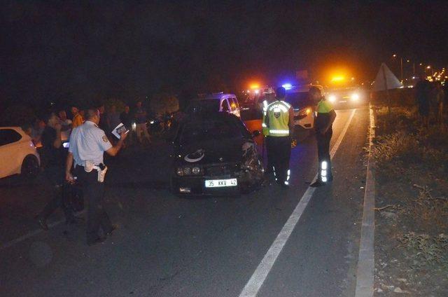 Didim’de Aynı Yönde Aynı Dakikalarda Peş Peşe İki Kaza