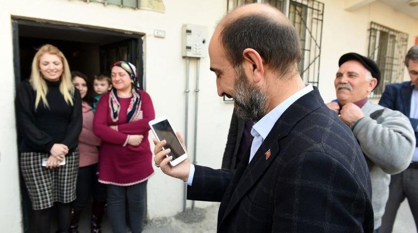 Başkan Edebali’den Afrin’de Görevli Askere ‘kız İsteme’ Sözü