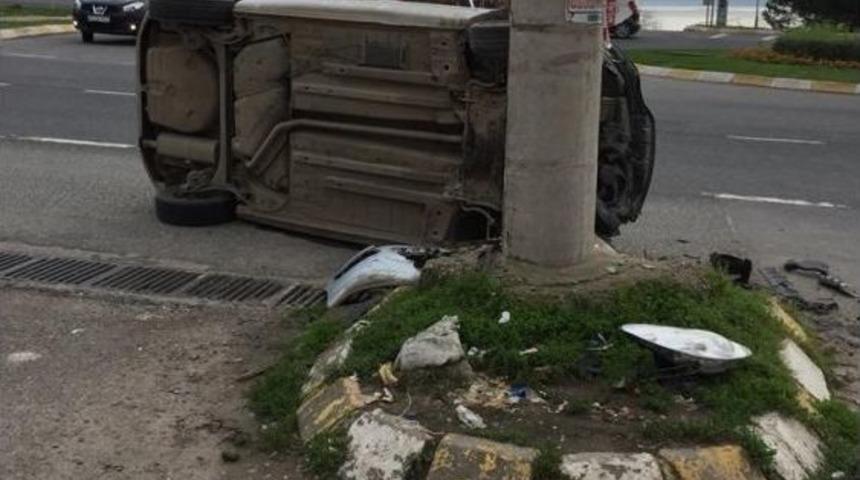 Ordu&rsquo;da Trafik Kazası: 1 Yaralı