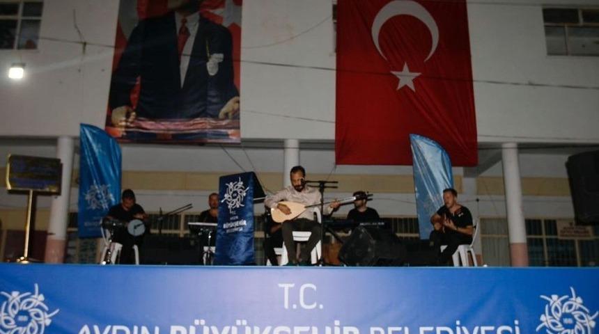 B&uuml;y&uuml;kşehir Karacasu&rsquo;da Halk Konseri Verdi