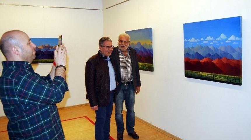 Hasan Mutlu &ldquo;dağlar&rdquo;ını Sanko Sanat Galerisi&rsquo;nde Sergiliyor