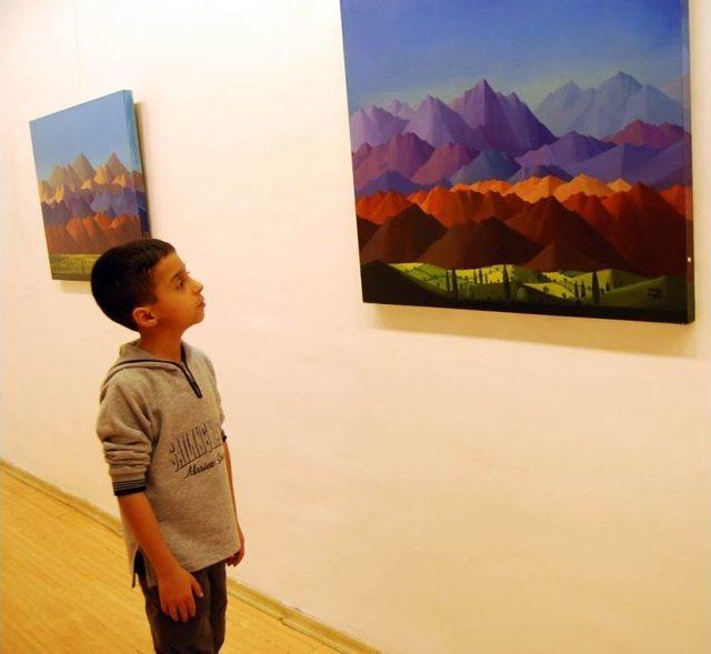 Hasan Mutlu “dağlar”ını Sanko Sanat Galerisi’nde Sergiliyor