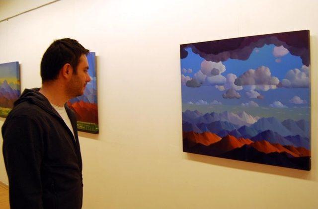 Hasan Mutlu “dağlar”ını Sanko Sanat Galerisi’nde Sergiliyor