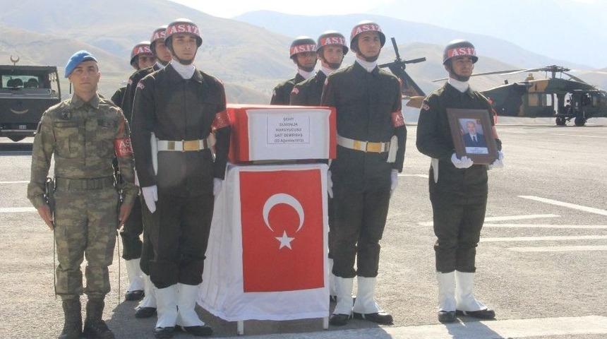 Şehit Güvenlik Korucusu İçin Uğurlama Töreni