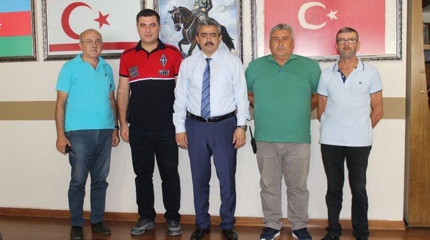 Trac&rsquo;dan Başkan Alıcık&rsquo;a Ziyaret