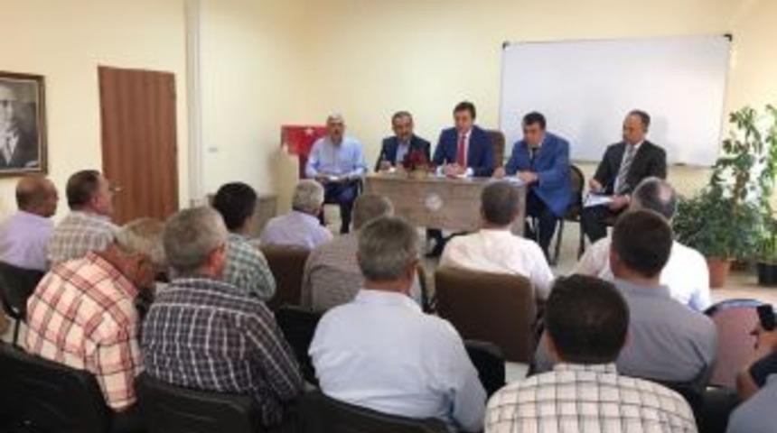 Ak Parti Milletvekili Mustafa Kedirli, Akpınar İlçesinde Muhtarları Dinledi