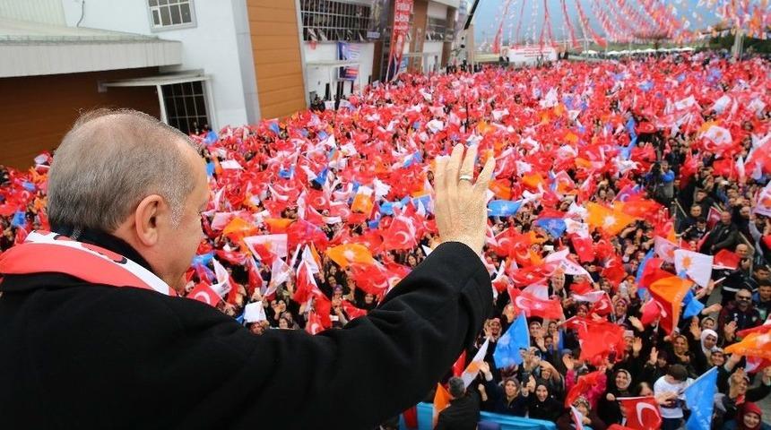Cumhurbaşkanı Recep Tayyip Erdoğan Bolu&rsquo;da