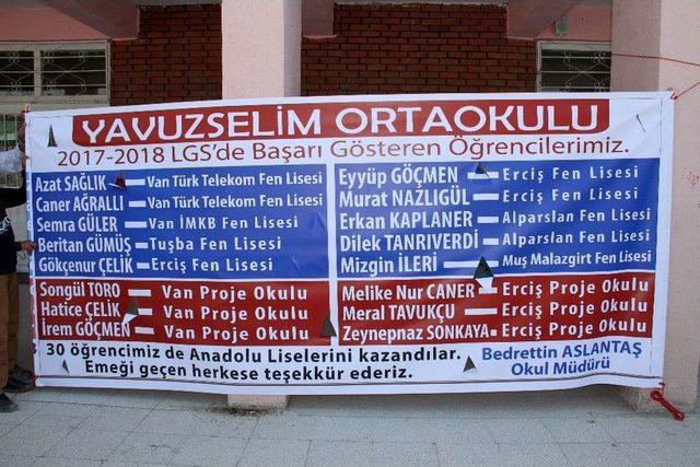 Yavuzselim Ortaokulunun Başarısı