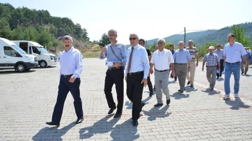 Başkan Musa Yılmaz, Gediz’deki Jeotermal Kaynakları Yerinde İnceledi