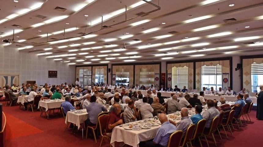 Vali Tekinarslan Muhtarlar, Stk&rsquo;lar Ve Oda Başkanları İle Bir Araya Geldi