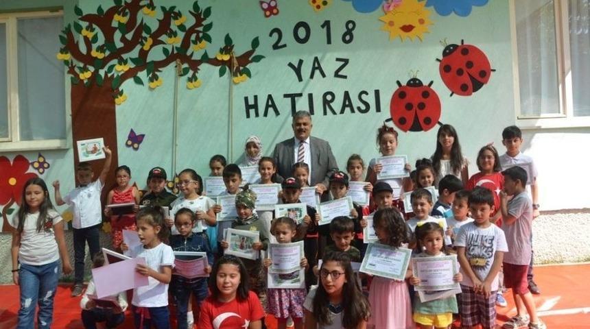 Ereğli&rsquo;de &Ccedil;ocuk At&ouml;lyesinde Sertifika Heyecanı