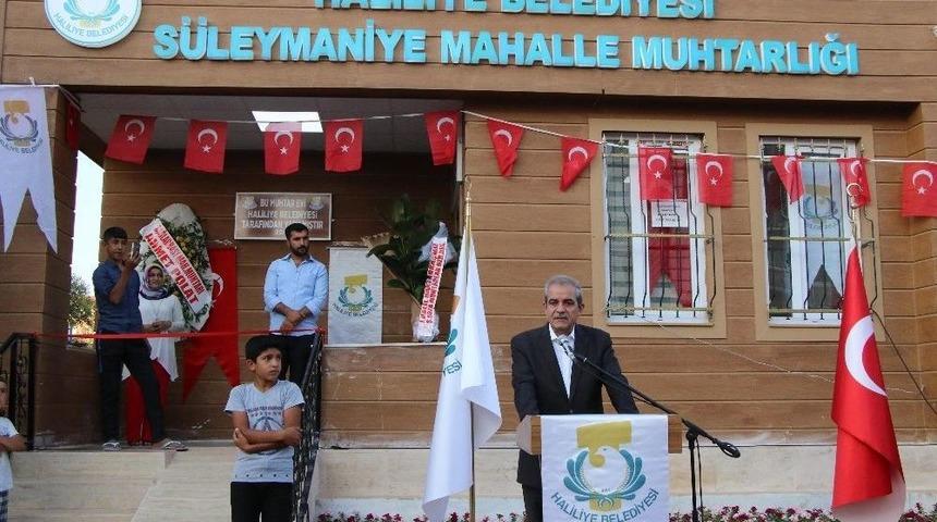 Haliliye&rsquo;de Muhtar Evleri &Ccedil;alışmaları S&uuml;r&uuml;yor