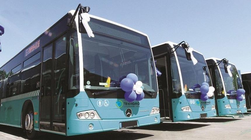 Tekirdağ&rsquo;da Kurban Bayramı&rsquo;nda Toplu Taşıma &Uuml;cretsiz