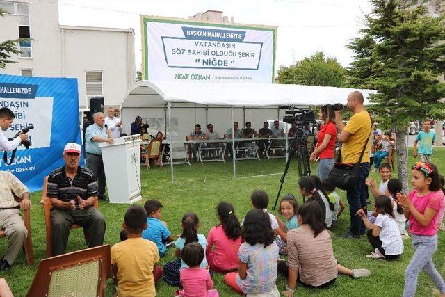 Niğde Belediye Başkanından Örnek Proje