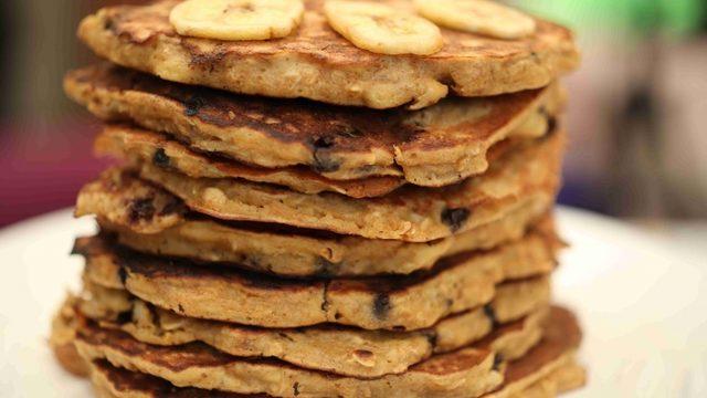 Muzlu, Fıstık Ezmeli Pancake
