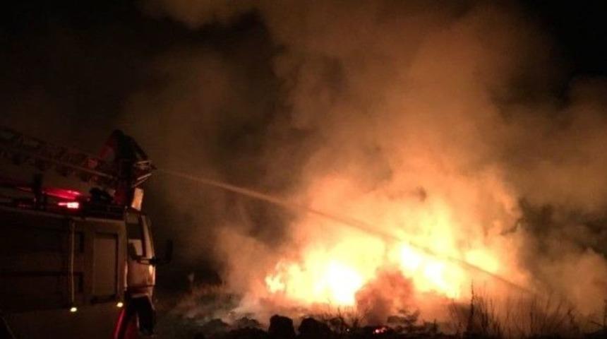 Ortaca’da Ziraat Alanında Yangın