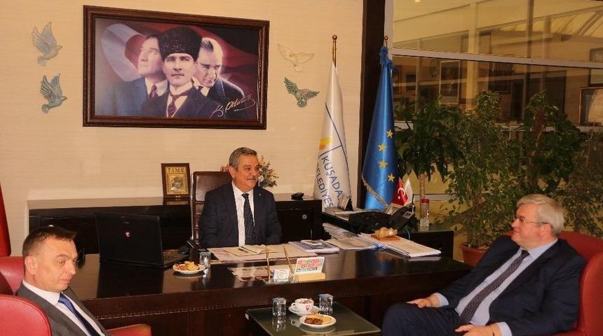 Ukrayna Heyeti Kuşadası&rsquo;nda