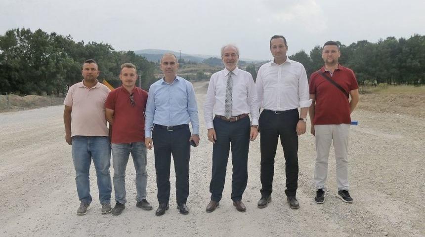 Yapımı Devam Eden &rsquo;k&uuml;tahya Şehir Hastanesi B&ouml;lgesi&rsquo;ne Yeni Bir Cadde