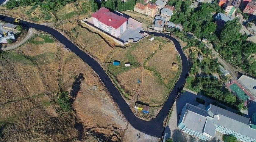 Hakkari&rsquo;deki Asfalt &Ccedil;alışması