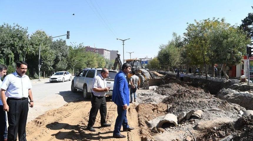 Başkan Asya, Çalışma Alanlarında İncelemelerde Bulundu