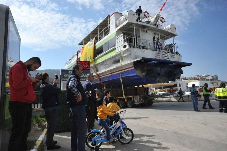Dev Gemi Yeniden Karadan Yürütüldü G3