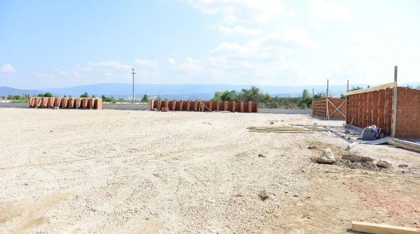 Ge&ccedil;ici Hayvan Barınağının İnşasında Sona Yaklaşıldı.