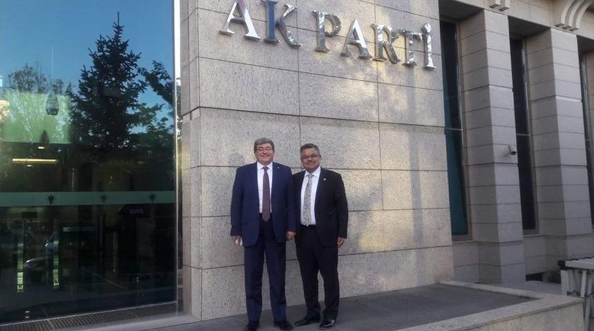 Başkan Can&rsquo;ın Ankara&rsquo;da Temaslarda Bulundu