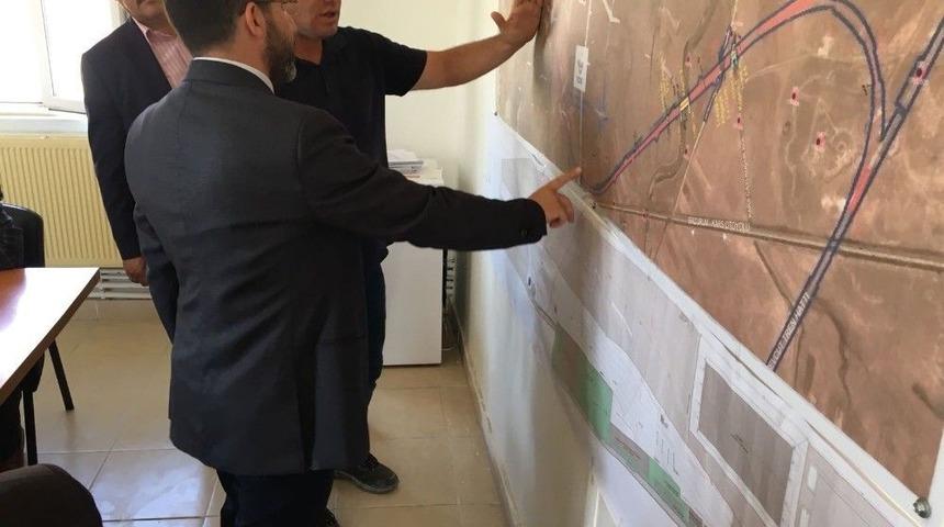 Başkan &Ccedil;alkın, Lojistik Merkez&rsquo;de İncelemelerde Bulundu