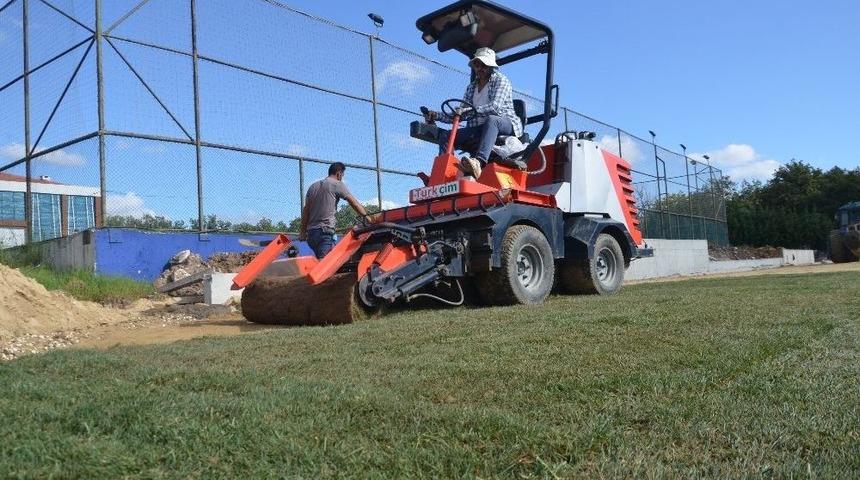Ergene Velimeşespor&rsquo;un Sahasına Yeni &Ccedil;imler Serildi