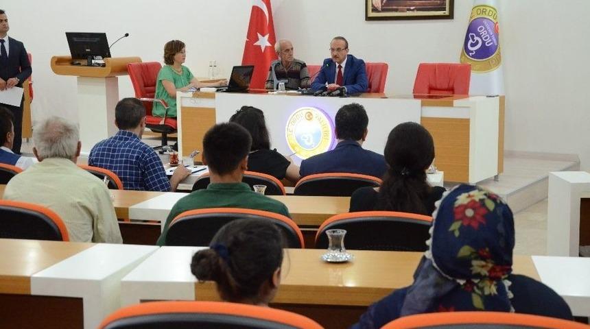 Ordu&rsquo;da &rsquo;halk G&uuml;n&uuml;&rsquo; Toplantıları