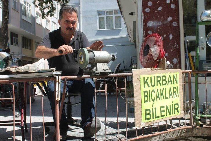 Bıçakçılarda Kurban Bayramı Yoğunluğu G3