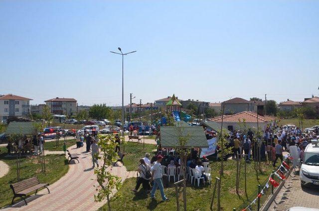 Ergene’de Şehitlerin İsimlerinin Verildiği Parklar Açıldı