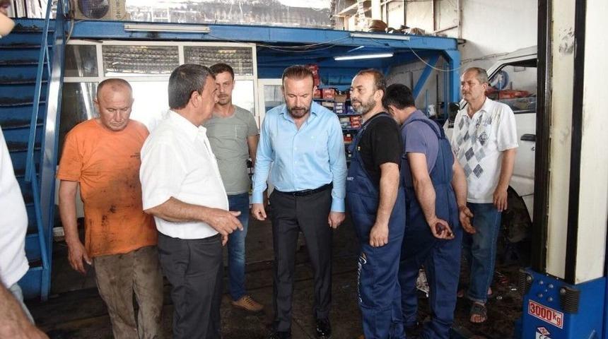 Başkan Doğan&rsquo;dan Ge&ccedil;miş Olsun Ziyareti