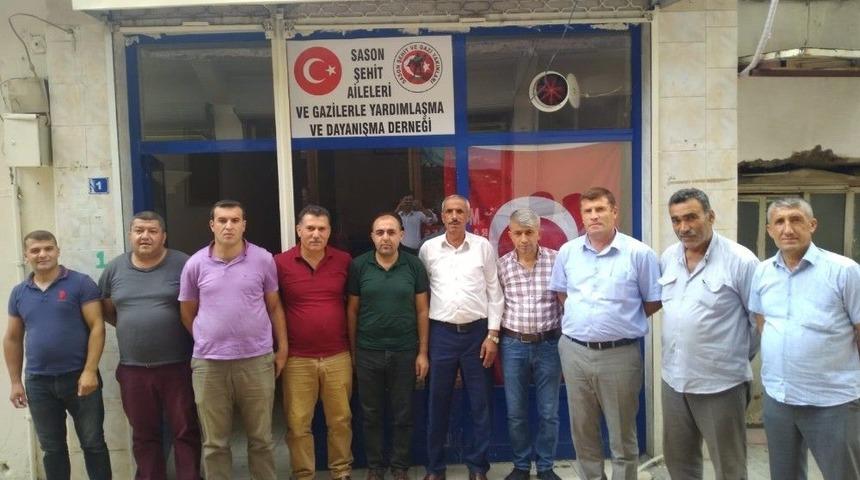 Sasonlu Muhtarlar, Şehit Yakınları Ve Gazilerle Bir Araya Geldi