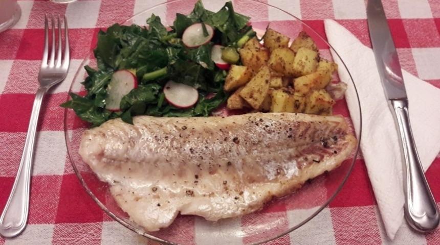 Fırında Patatesli Levrek