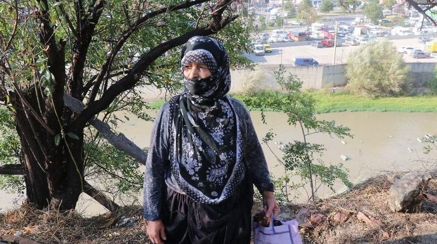 U&ccedil;urumdaki Kedisini Kurtarmak İsteyen Yaşlı Kadın Mahsur Kaldı