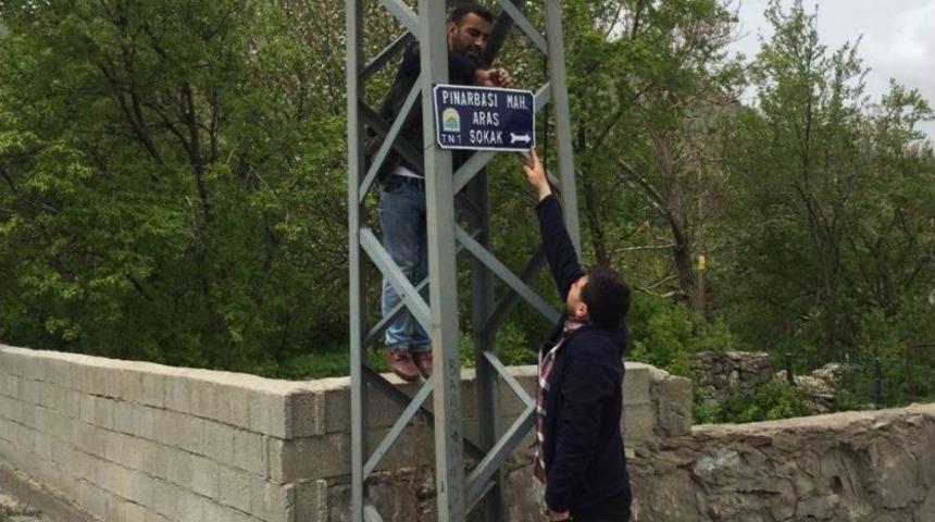 Tatvan Belediyesinden Numarataj &Ccedil;alışması