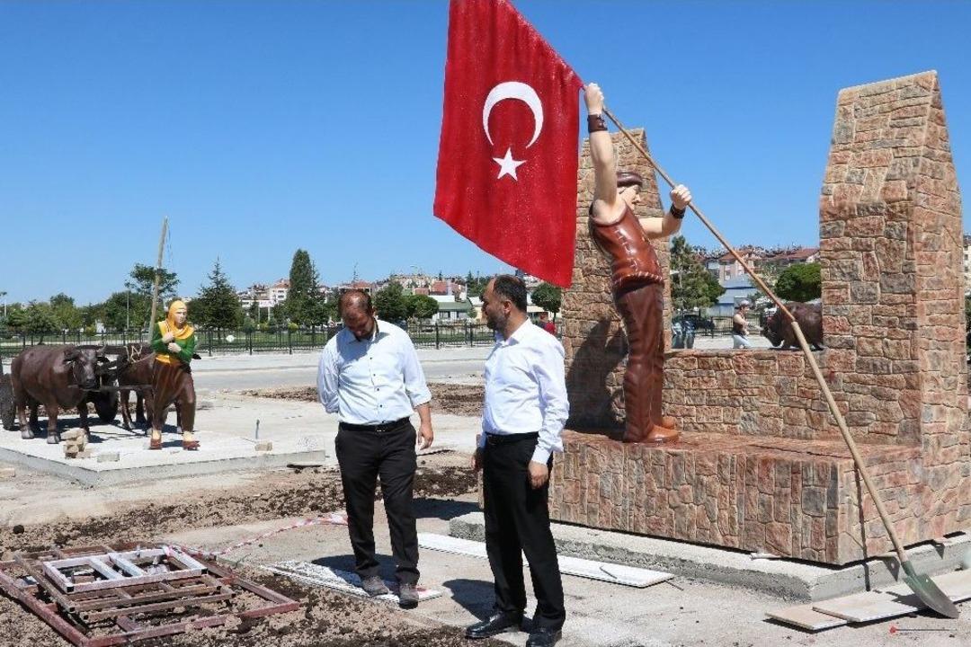 Beyşehir&rsquo;de T&uuml;rk B&uuml;y&uuml;ğ&uuml;, Halk Ve Masal Kahramanları Parkı Tamamlanıyor