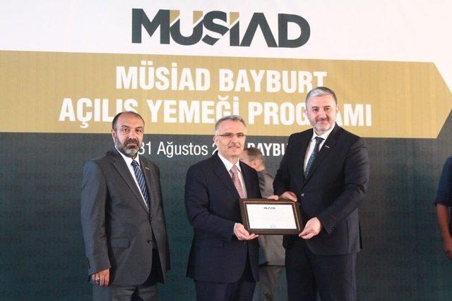 Naci Ağbal, Müsiad Bayburt Şubesi’nin Açılışına Katıldı