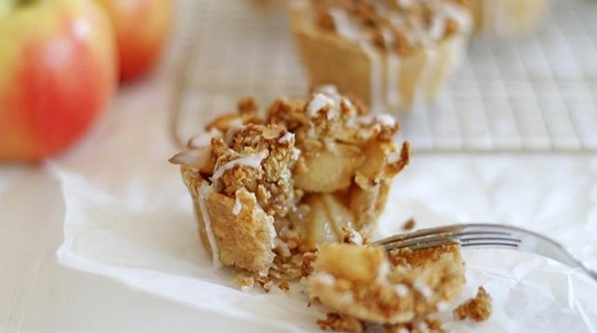 Kremalı, Yulaflı, Elmalı Tart