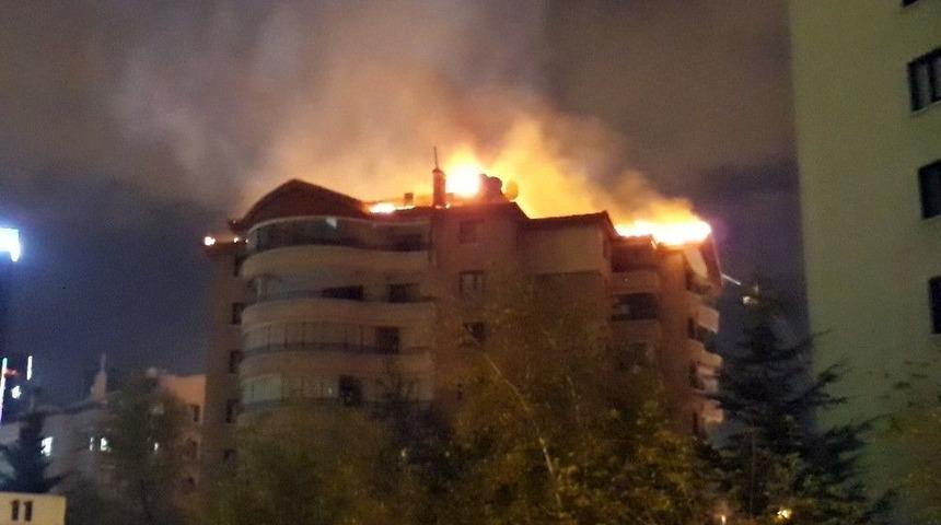 Başkent&rsquo;te Korkutan Yangın